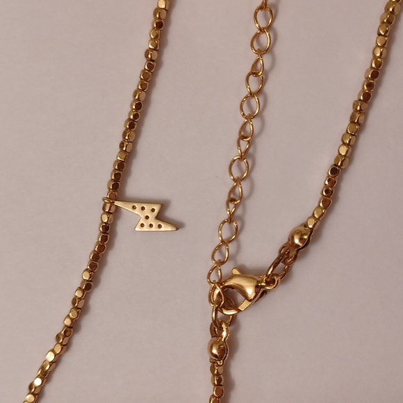 ⚡️⚡️⚡️Dainty lightening bolt choker. - Picture 5 of 8